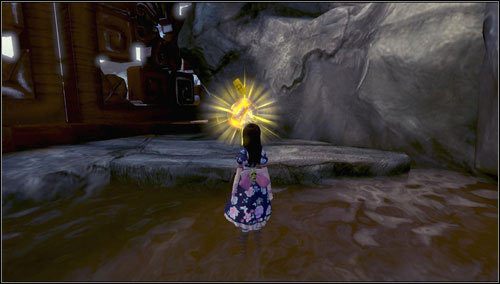 11 - Monastery Shelf Valley - po przejściu po kolumnach, po prawej stronie w małej komnacie - Rozdział 3 - Oriental Grove (10-18) | Bottles - butelki | Alice Madness Returns - Alice: Madness Returns - poradnik do gry