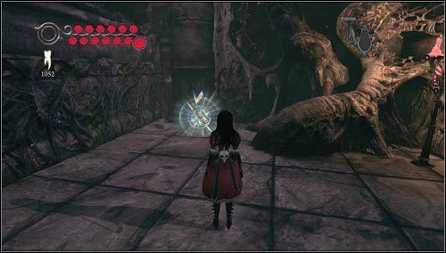 8 - Waste Wing Part 1 - po zrzuceniu nas piętro niżej przez Executionera, za plecami - Rozdział 4 - Queensland (01-09) | Bottles - butelki | Alice Madness Returns - Alice: Madness Returns - poradnik do gry