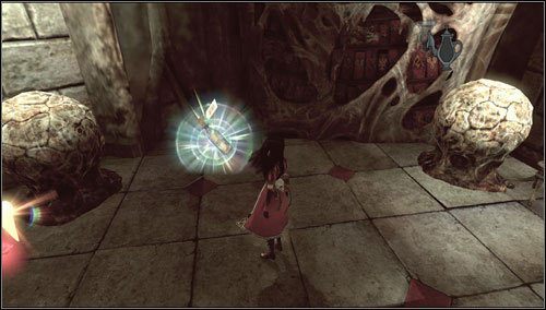 10 - Waste Wing Part 1 - po zniszczeniu przeszkody podczas wspinania się w górę planszy - Rozdział 4 - Queensland (10-18) | Bottles - butelki | Alice Madness Returns - Alice: Madness Returns - poradnik do gry