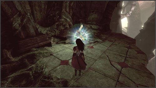 11 - Waste Wing Part 1 - nad wejściem do hali, na półce - Rozdział 4 - Queensland (10-18) | Bottles - butelki | Alice Madness Returns - Alice: Madness Returns - poradnik do gry