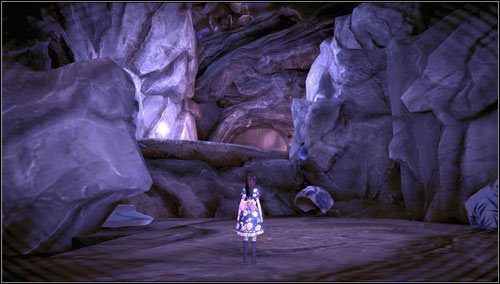 2 - Scroll of Happy Times - po lewej stronie na planszy, na której znajdziemy się po zabiciu Samurai Ink Wasp - Rozdział 3 - Oriental Grove | Radula Rooms | Alice Madness Returns - Alice: Madness Returns - poradnik do gry