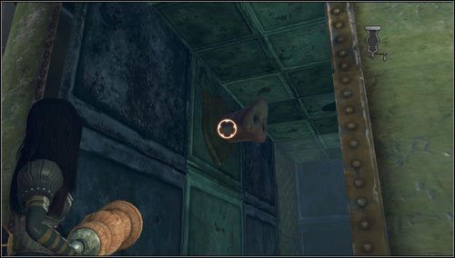 12 - Smelling & Regurgitating - w sporej sali z mnóstwem lawy, pod platformą startową - Rozdział 1 - Hatters Domain (09-14) | Snouts - świńskie ryjki - Alice: Madness Returns - poradnik do gry