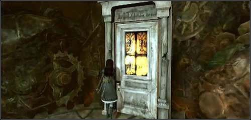17 - Always Elevenses - automatycznie po przejściu przez drzwi - Rozdział 1 - Hatters Domain (15-26) | Memories - wspomnienia - Alice: Madness Returns - poradnik do gry