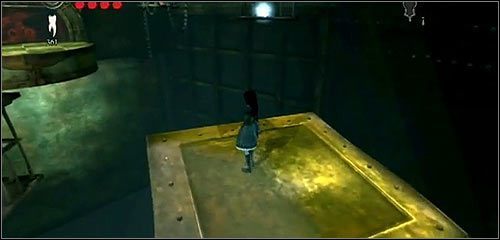 21 - Cranking Up & Pressing Down - w sali z klatkami, przed wyjściem, w klatce po prawej - Rozdział 1 - Hatters Domain (15-26) | Memories - wspomnienia - Alice: Madness Returns - poradnik do gry