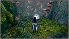 Docieramy do trzech platform zbudowanych z kostek domina - The Vale of Tears | Rozdział 1 - Hatters Domain | Alice Madness Returns - Alice: Madness Returns - poradnik do gry