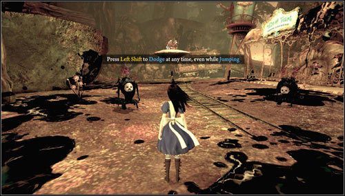 Idziemy w górę - Slug with a shell | Rozdział 1 - Hatters Domain | Alice Madness Returns - Alice: Madness Returns - poradnik do gry