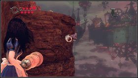 Tuż po przejściu po platformach znajdujemy wspomnienie - The Crockery | Rozdział 1 - Hatters Domain | Alice Madness Returns - Alice: Madness Returns - poradnik do gry