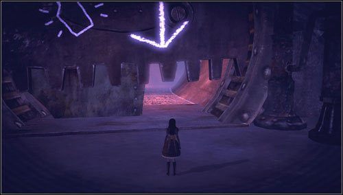 Przeciskamy się przez dziurę pod stalową bramą - Always Elevenses | Rozdział 1 - Hatters Domain | Alice Madness Returns - Alice: Madness Returns - poradnik do gry