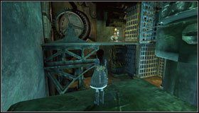 Przeciskamy się pod zablokowanymi pięściami - Cranking Up & Pressing Down (2) | Rozdział 1 - Hatters Domain - Alice: Madness Returns - poradnik do gry
