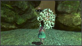 Po przejściu za bramkę skręcamy w prawo - w muszli znajdujemy wspomnienie - Oyster Garden- Beds Available (1) | Rozdział 2 - Deluded Depths - Alice: Madness Returns - poradnik do gry
