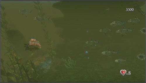 Niespodzianka - po raz kolejny natrafiamy na minigierkę ze statkiem w roli głównej - zasady te same, choć wrogów na planszy jest zdecydowanie więcej - Oyster Garden- Beds Available (1) | Rozdział 2 - Deluded Depths - Alice: Madness Returns - poradnik do gry