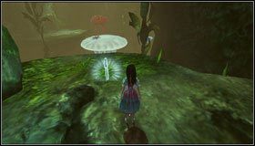 Przechodzimy przez tunel i wychodzimy na górę - tam znajdujemy wspomnienie - Oyster Garden- Beds Available (1) | Rozdział 2 - Deluded Depths - Alice: Madness Returns - poradnik do gry