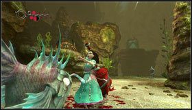 Za kilka minut naszym zadaniem będzie ułożenie puzzli - Oyster Garden- Beds Available (2) | Rozdział 2 - Deluded Depths - Alice: Madness Returns - poradnik do gry