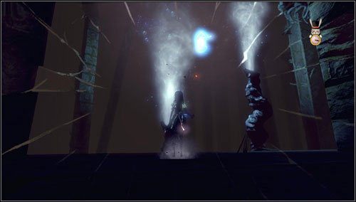 Rzucamy bombę na przycisk i udajemy się w górę ścieżki po gejzerach z parą - Lost Souls Locker (2) | Rozdział 2 - Deluded Depths | Alice Madness Returns - Alice: Madness Returns - poradnik do gry