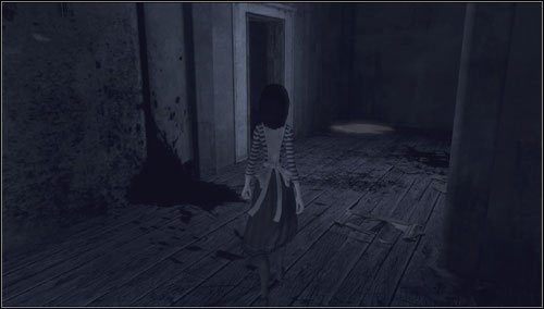 Wychodzimy na samą górę po schodach - po krótkiej rozmowie zastajemy Londyn w zupełnie innych realiach - to obraz miasta bliskiego zagłady - Threeneedle Street | Rozdział 3 - Oriental Grove | Alice Madness Returns - Alice: Madness Returns - poradnik do gry