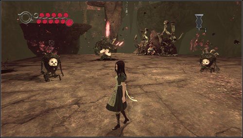 Na dobry początek czeka nas walka z Menacing Ruin oraz kilkoma Insidious Ruin - Vale of Doom (1) | Rozdział 3 - Oriental Grove | Alice Madness Returns - Alice: Madness Returns - poradnik do gry
