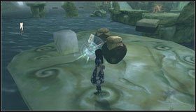 Wskakujemy na platformę stojącą tuż obok - za skrzynkami znajdujemy butelkę - Scorched Earth (1) | Rozdział 3 - Oriental Grove | Alice Madness Returns - Alice: Madness Returns - poradnik do gry