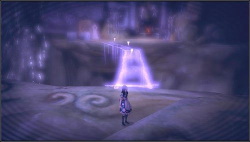 Odkrywamy kolejną niewidzialną ścieżkę i przechodzimy na drugą stronę - Scorched Earth (1) | Rozdział 3 - Oriental Grove | Alice Madness Returns - Alice: Madness Returns - poradnik do gry