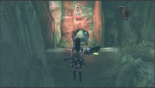 Niszczymy płaty miodu ładunkiem herbaty i pociągamy za łańcuch - Scorched Earth (2) | Rozdział 3 - Oriental Grove | Alice Madness Returns - Alice: Madness Returns - poradnik do gry