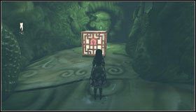 Ostatni fragment znajdujemy w niewielkiej jaskini po lewej stronie od zamkniętej bramy - niszczymy przeszkodę z plastrów miodu i podnosimy klocek - Scorched Earth (2) | Rozdział 3 - Oriental Grove | Alice Madness Returns - Alice: Madness Returns - poradnik do gry