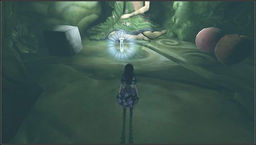 W środku znajdujemy wspomnienie - Scorched Earth (2) | Rozdział 3 - Oriental Grove | Alice Madness Returns - Alice: Madness Returns - poradnik do gry