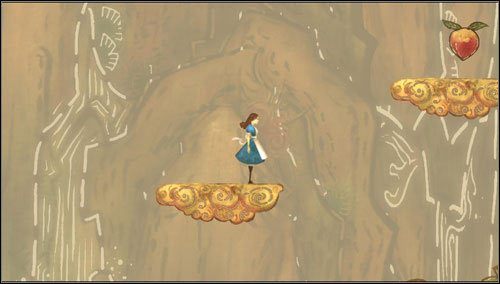 Idziemy cały czas w prawo i omijamy trampolinę - Scroll of Happy Times (1) | Rozdział 3 - Oriental Grove | Alice Madness Returns - Alice: Madness Returns - poradnik do gry