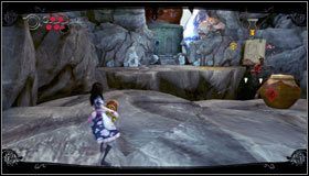 Idziemy do kolejnej planszy korzystając z trampoliny - Scroll of Happy Times (2) | Rozdział 3 - Oriental Grove | Alice Madness Returns - Alice: Madness Returns - poradnik do gry