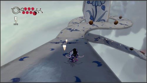 Przed nami kolejna szybka przejażdżka po porcelanowej zjeżdżalni - Monastery Shelf Valley (2) | Rozdział 3 - Oriental Grove | Alice Madness Returns - Alice: Madness Returns - poradnik do gry