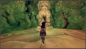 Idziemy po kolumnach w stronę mysiej dziurki będącej przejściem do kolejnej lokacji - Trunk (2) | Rozdział 3 - Oriental Grove | Alice Madness Returns - Alice: Madness Returns - poradnik do gry