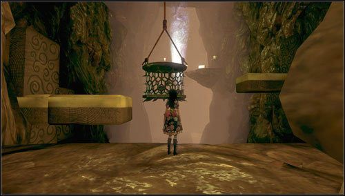Idziemy w górę ścieżki, przeskakując po ruchomych platformach i korzystając z nośnej pary - Hellish Hive (2) | Rozdział 3 - Oriental Grove | Alice Madness Returns - Alice: Madness Returns - poradnik do gry