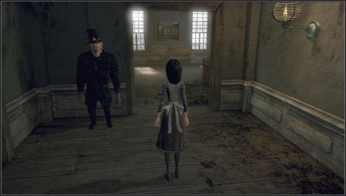 Po wyjściu z celi udajemy się na zewnątrz posterunku - Bow Street Lock-Up | Rozdział 4 - Queensland | Alice Madness Returns - Alice: Madness Returns - poradnik do gry