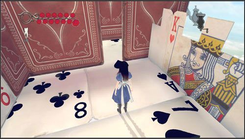 To jednak nie koniec szukania zdobyczy - za skrzynkami znajdujemy malutkie przejście - Cardbridge (2) | Rozdział 4 - Queensland | Alice Madness Returns - Alice: Madness Returns - poradnik do gry