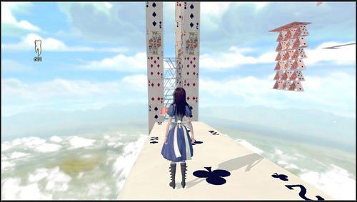 Idziemy w stronę kolejnej budowli - Cardbridge (2) | Rozdział 4 - Queensland | Alice Madness Returns - Alice: Madness Returns - poradnik do gry