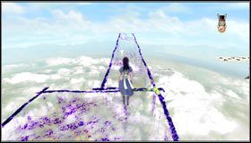 Wciskamy przycisk i za pomocą niewidzialnych ścieżek przechodzimy dalej - Cardbridge (2) | Rozdział 4 - Queensland | Alice Madness Returns - Alice: Madness Returns - poradnik do gry