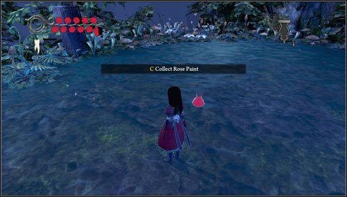 Zabieramy Rose Paint i wracamy do punktu wyjścia - Least Wing (1) | Rozdział 4 - Queensland | Alice Madness Returns - Alice: Madness Returns - poradnik do gry