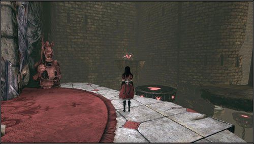 Wracamy na platformę i wskakujemy wyżej, korzystając z wcześniejszego schematu - Waste Wing Part 1 (1) | Rozdział 4 - Queensland | Alice Madness Returns - Alice: Madness Returns - poradnik do gry