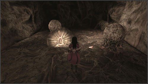 W środku salki znajdujemy butelkę - Waste Wing Part 1 (2) | Rozdział 4 - Queensland | Alice Madness Returns - Alice: Madness Returns - poradnik do gry