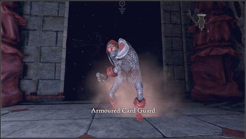 W kolejnej komnacie czeka nas walka z Armored Card Guard - Waste Wing Part 1 (2) | Rozdział 4 - Queensland | Alice Madness Returns - Alice: Madness Returns - poradnik do gry