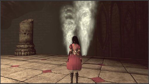 Za pomocą pary przedostajemy się na małe podwyższenie - Waste Wing Part 1 (2) | Rozdział 4 - Queensland | Alice Madness Returns - Alice: Madness Returns - poradnik do gry