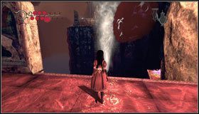 Na czerwonym placu likwidujemy kilka Insidious Ruin - Waste Wing Part 1 (3) | Rozdział 4 - Queensland | Alice Madness Returns - Alice: Madness Returns - poradnik do gry