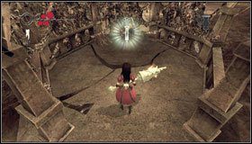 Na środku planszy znajdziemy małą altankę - Labirynthine Revenge | Rozdział 4 - Queensland | Alice Madness Returns - Alice: Madness Returns - poradnik do gry