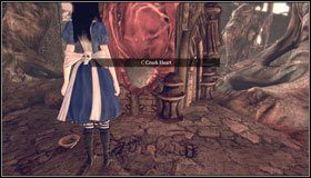 Wyrywamy samotną mackę i niszczymy wieżyczkę - Harder they Fall | Rozdział 4 - Queensland | Alice Madness Returns - Alice: Madness Returns - poradnik do gry