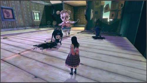 Walczymy z gromadą Insidious Ruin oraz jedną laleczką - Frogs Way (1) | Rozdział 5 - Dollhouse | Alice Madness Returns - Alice: Madness Returns - poradnik do gry