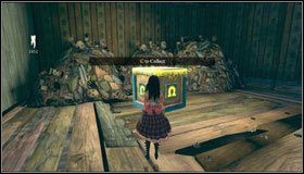 Wchodzimy do mysiej dziurki ulokowanej pod schodami - znajdujemy tam pierwszy fragment - Frogs Way (2) | Rozdział 5 - Dollhouse | Alice Madness Returns - Alice: Madness Returns - poradnik do gry