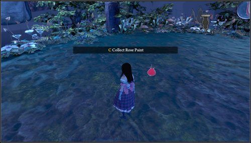 Po udzielonej odpowiedzi pozostaje nam, w stylu kota, głośno zamruczeć Purrrrfect i odebrać Rose Paint - Frogs Way (3) | Rozdział 5 - Dollhouse | Alice Madness Returns - Alice: Madness Returns - poradnik do gry