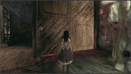 Przeciskamy się pod czterema kolejnymi prasami zakończonymi kolcami - Downtown Cellars (1) | Rozdział 5 - Dollhouse | Alice Madness Returns - Alice: Madness Returns - poradnik do gry