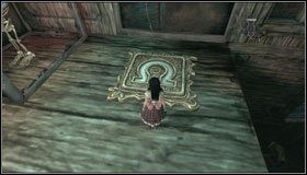 Przechodzimy po niewidzialnych platformach nad kolcami - Downtown Cellars (2) | Rozdział 5 - Dollhouse | Alice Madness Returns - Alice: Madness Returns - poradnik do gry