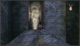 Rozbijamy zaślepkę i wciskamy przycisk - Dollgirls Pursuit | Rozdział 5 - Dollhouse | Alice Madness Returns - Alice: Madness Returns - poradnik do gry