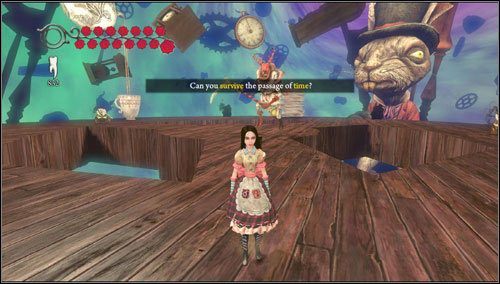 Tym razem musimy przetrwać ataki Armored Card Guard oraz pszczół - Fort Resistance Delivered | Rozdział 5 - Dollhouse | Alice Madness Returns - Alice: Madness Returns - poradnik do gry