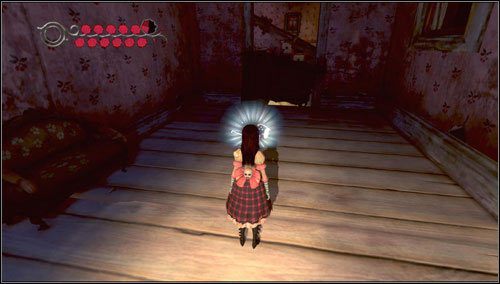 W środku znajdujemy wspomnienie - Looking Glass Railway Station | Rozdział 5 - Dollhouse | Alice Madness Returns - Alice: Madness Returns - poradnik do gry